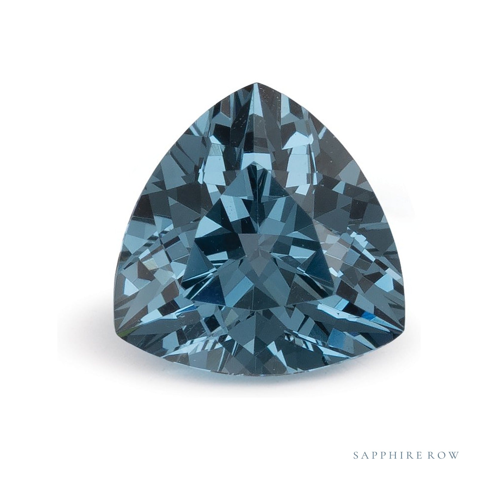 1.10 ct natural blue spinel from Tanzania, trillion cut | Sapphire Row · cut4