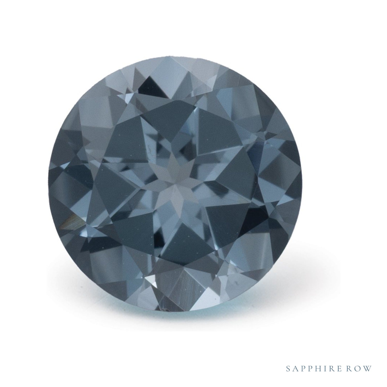1.09 ct natural purple spinel from Mozambique, round cut | Sapphire Row · cut4