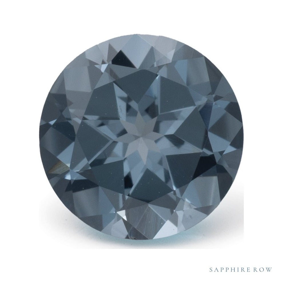 1.09 ct natural purple spinel from Mozambique, round cut | Sapphire Row · cut7