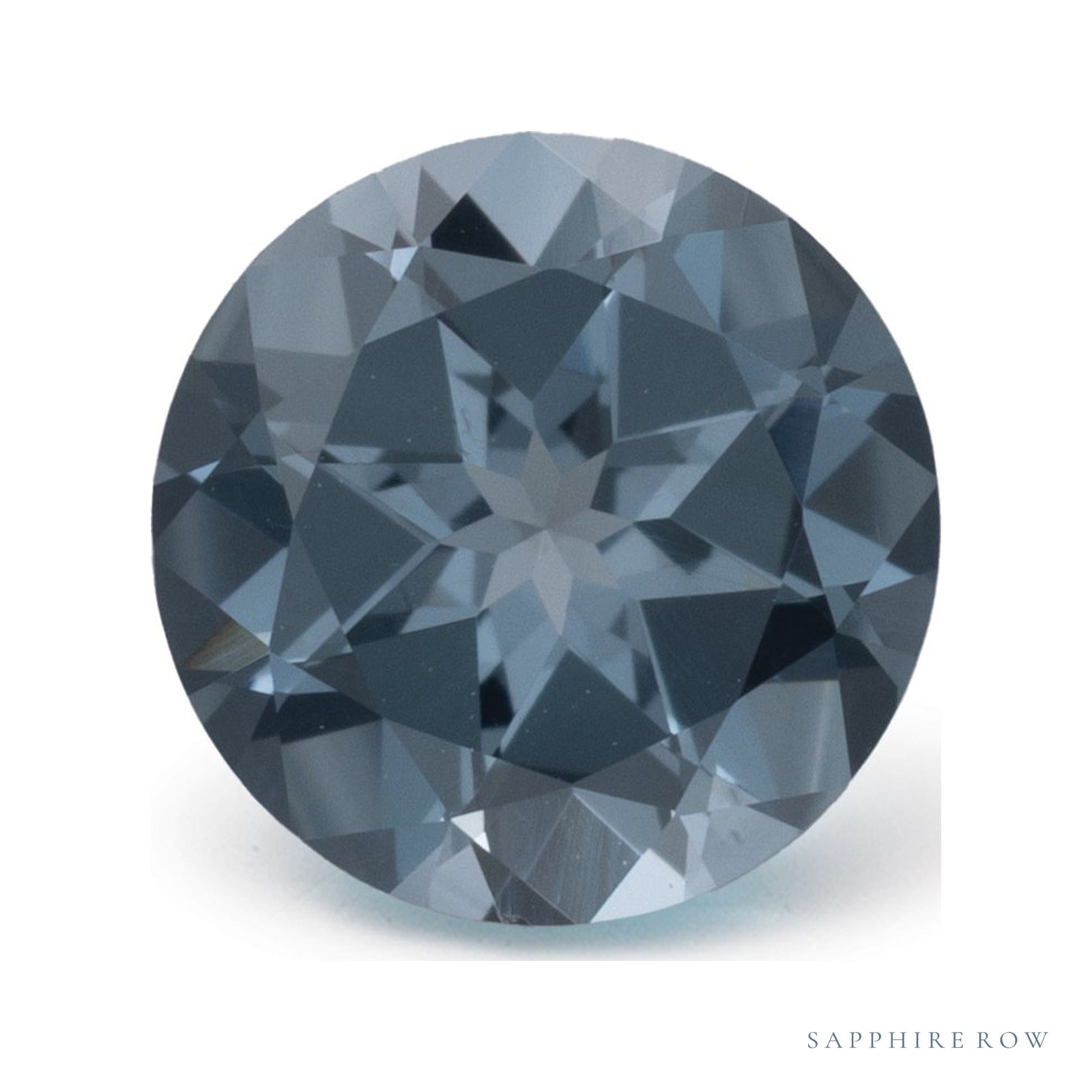 1.09 ct natural purple spinel from Mozambique, round cut | Sapphire Row · cut4