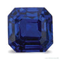 1.09 ct natural blue sapphire from Sri Lanka, asscher cut | Sapphire Row · cut7