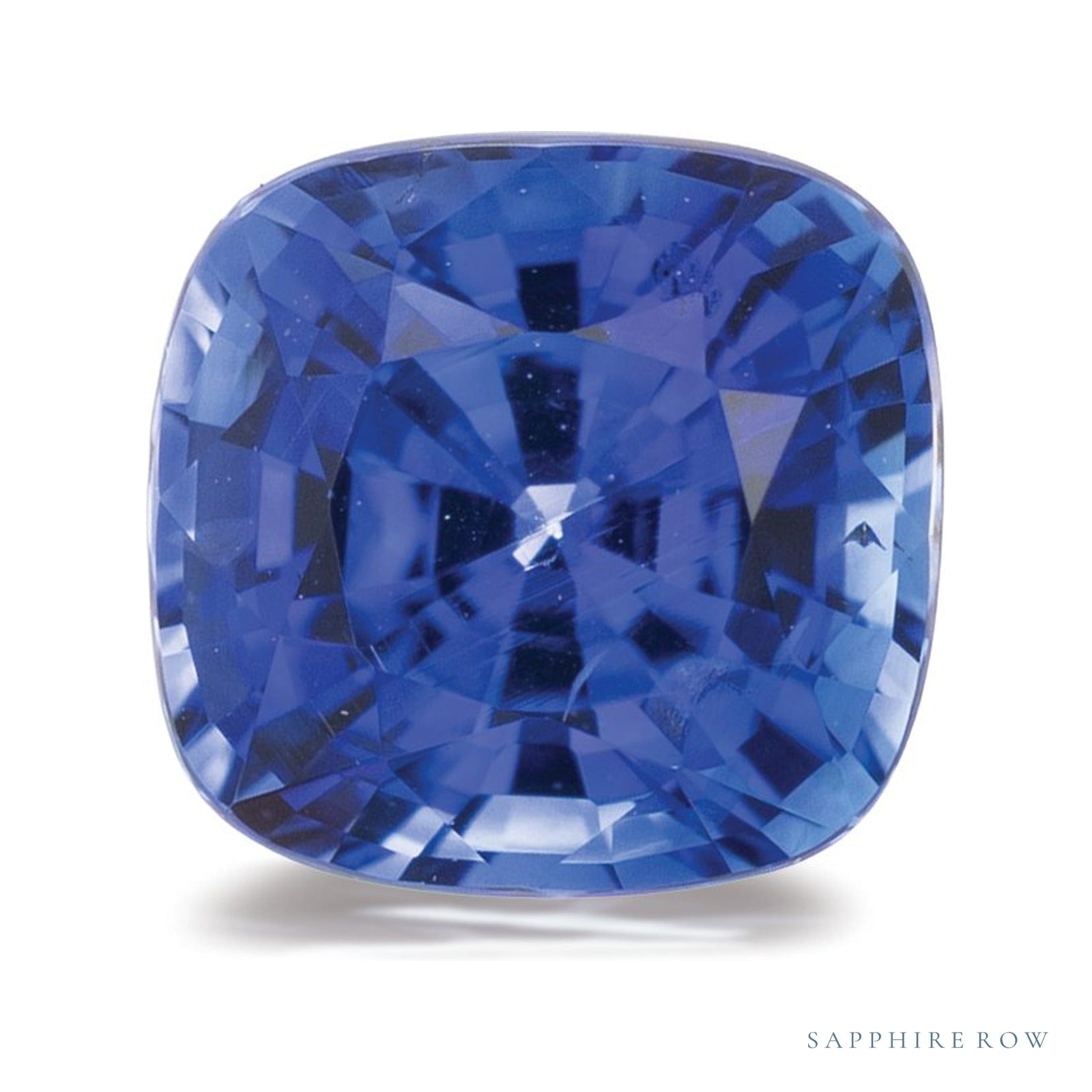 1.08 ct natural blue sapphire from Sri Lanka, cushion cut | Sapphire Row · cut4