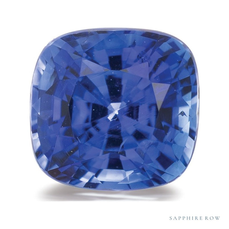 1.08 ct natural blue sapphire from Sri Lanka, cushion cut | Sapphire Row · cut6