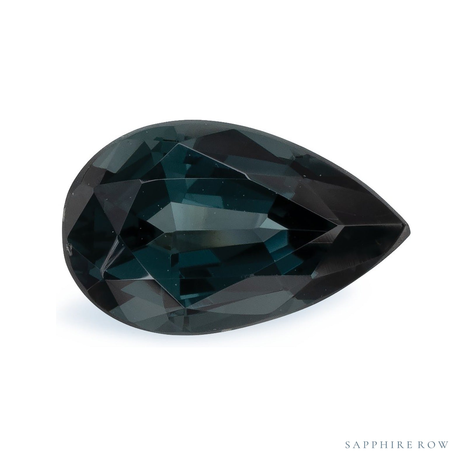 1.08 ct natural blue spinel from Tanzania, pear cut | Sapphire Row · cut4