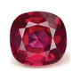 1.07 ct natural red ruby from Mozambique, cushion cut | Sapphire Row · cut7