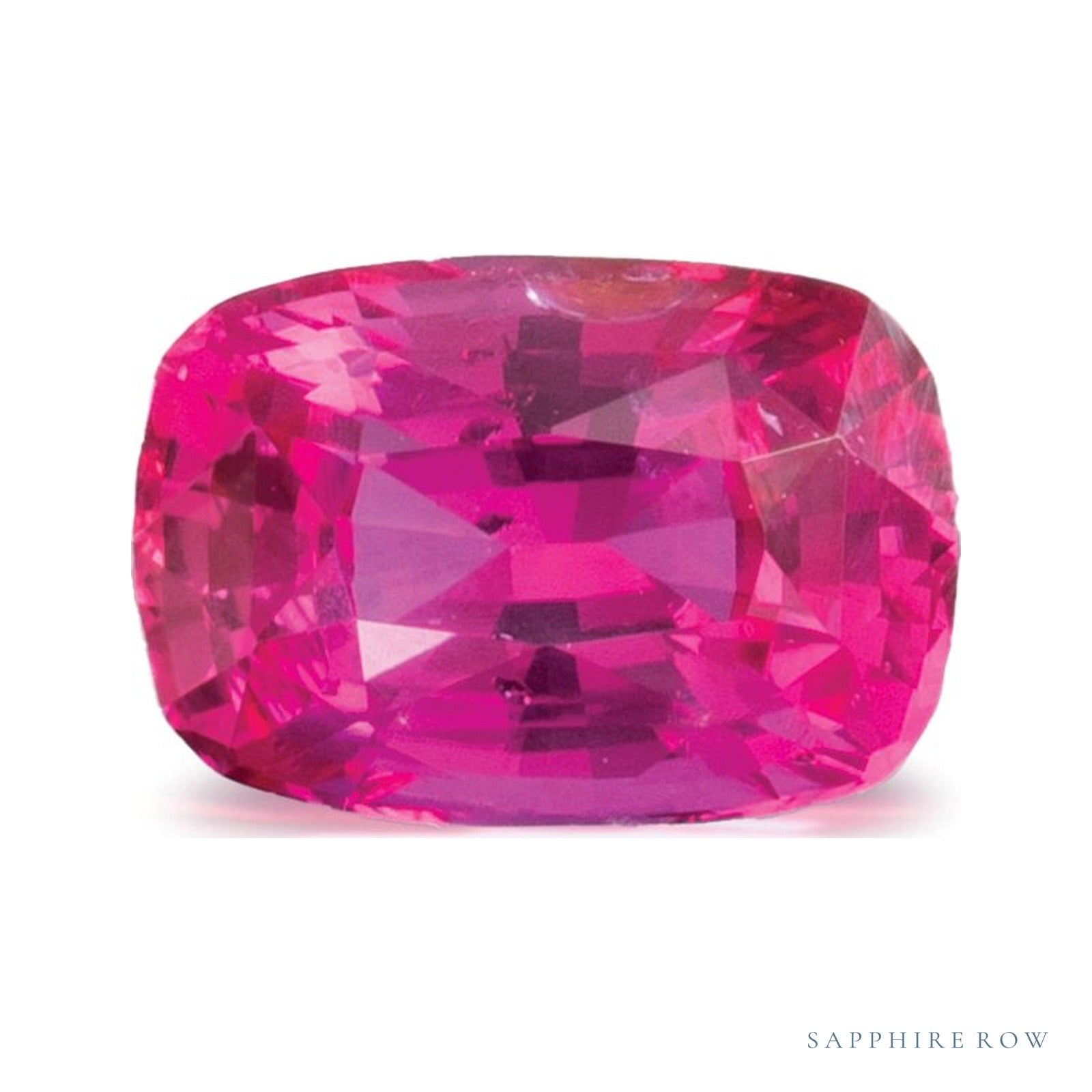 1.07 ct natural red ruby from Mozambique, antique cushion cut | Sapphire Row · cut4