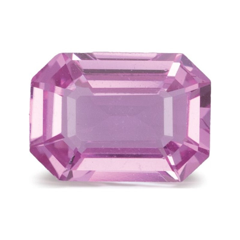1.07 ct natural pink sapphire from Sri Lanka, emerald cut | Sapphire Row · cut7
