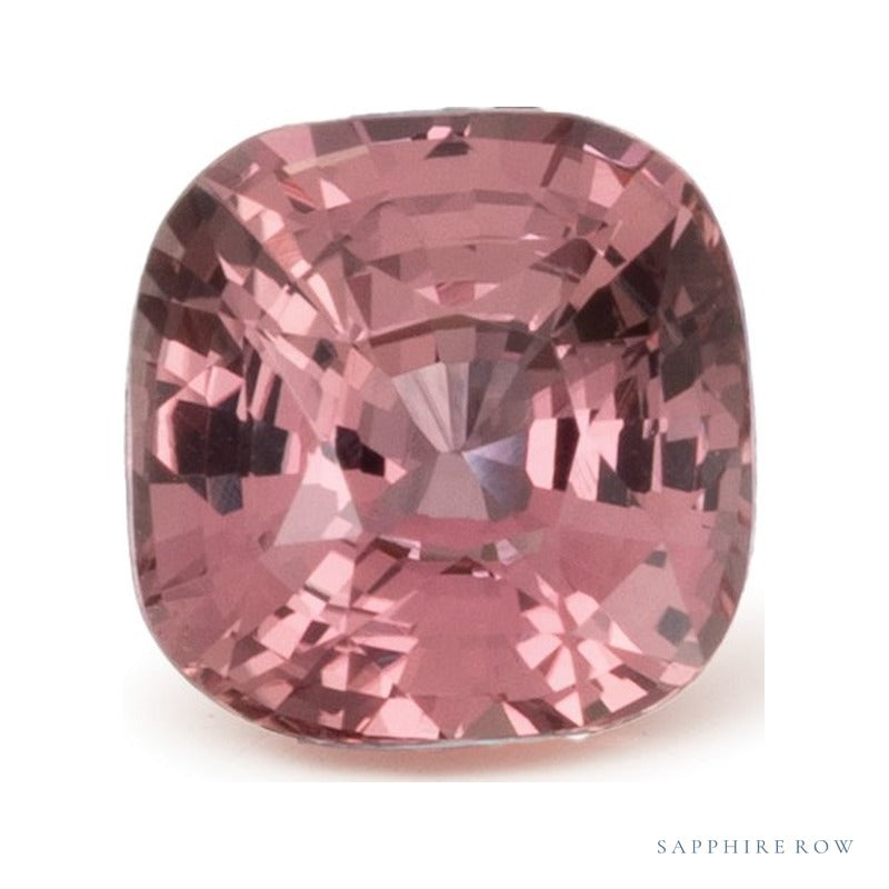 1.06 ct natural padparadscha sapphire from Sri Lanka, cushion cut | Sapphire Row · cut6