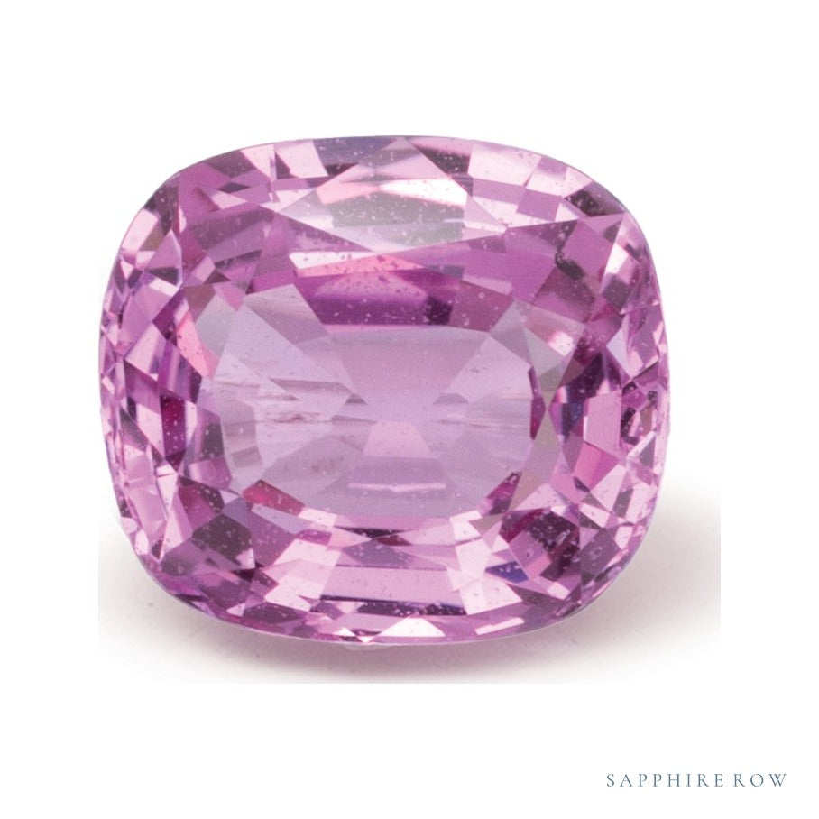 1.05 ct natural pink sapphire from Sri Lanka, antique cushion cut | Sapphire Row · cut6