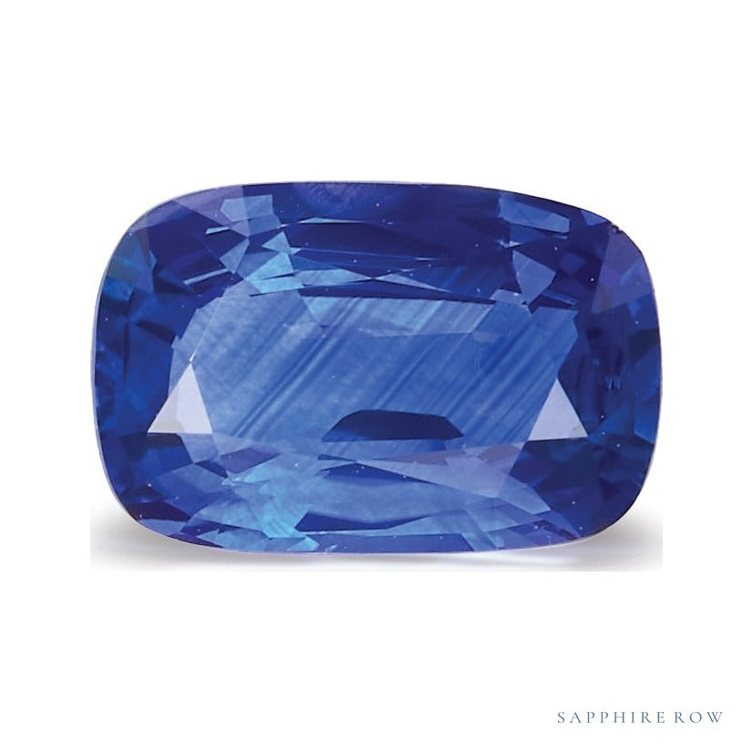 1.04 ct natural blue sapphire from Sri Lanka, antique cushion cut | Sapphire Row · cut6