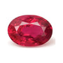 1.04 ct natural red ruby from Mozambique, oval cut | Sapphire Row · cut7