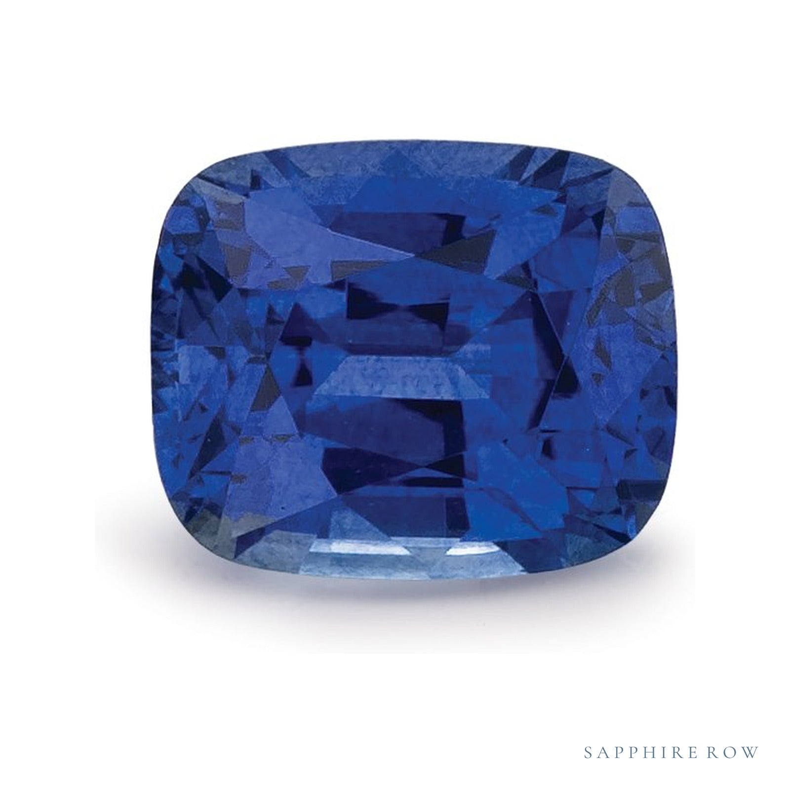 1.04 ct natural blue sapphire from Sri Lanka, antique cushion cut | Sapphire Row · cut4