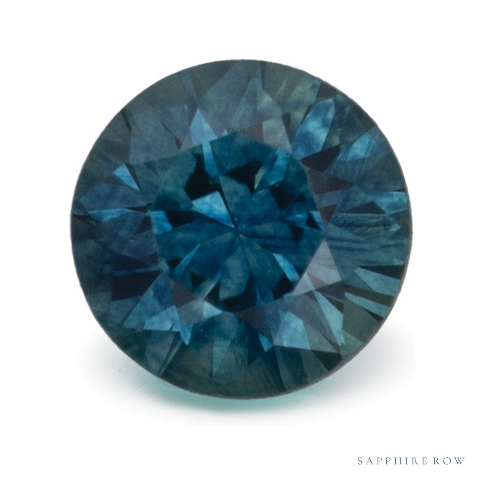 1.02 ct natural blue sapphire from United States, round cut | Sapphire Row · cut4