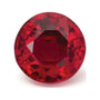 1.02 ct natural red ruby from Mozambique, round cut | Sapphire Row · cut7