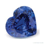 1.01 ct natural blue sapphire from Thailand, heart cut | Sapphire Row · cut7