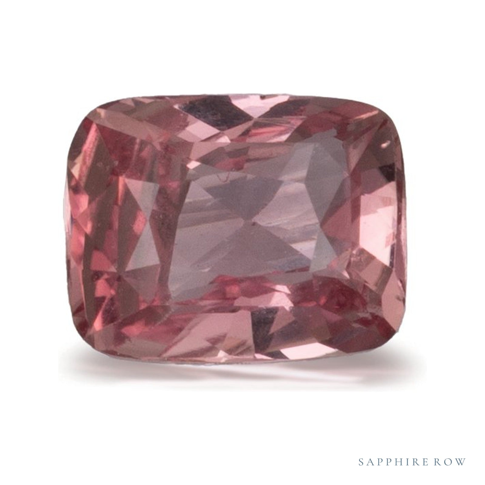 1.00 ct natural padparadscha sapphire from Madagascar, antique cushion cut | Sapphire Row · cut4