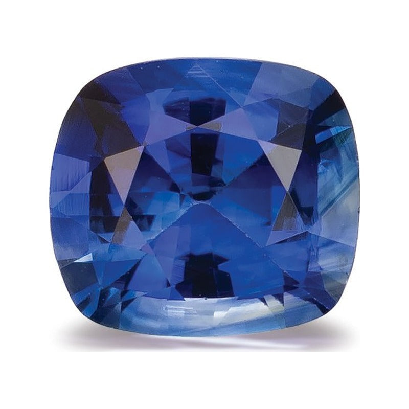 0.95 ct natural blue sapphire from Sri Lanka, antique cushion cut | Sapphire Row · cut7