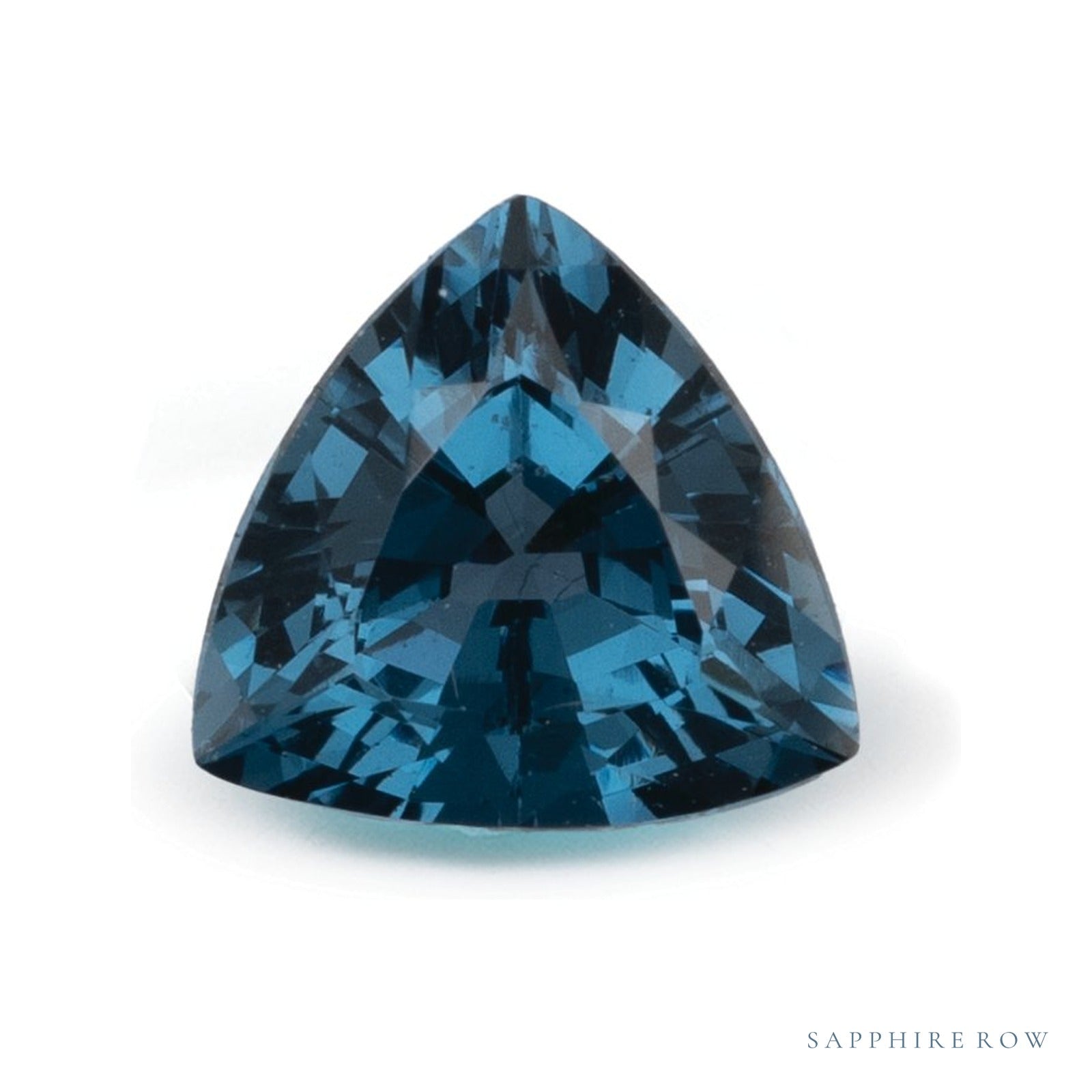 0.94 ct natural blue spinel from Tanzania, trillion cut | Sapphire Row · cut4