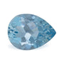 0.93 ct natural blue aquamarine from Brazil, pear cut | Sapphire Row · cut7