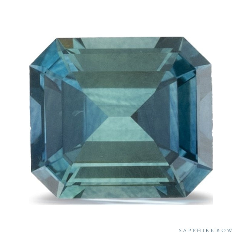 0.91 ct Emerald Natural Natural Sapphire Sapphire – Step-cut – N/A Certified — Sapphire Row · cut7