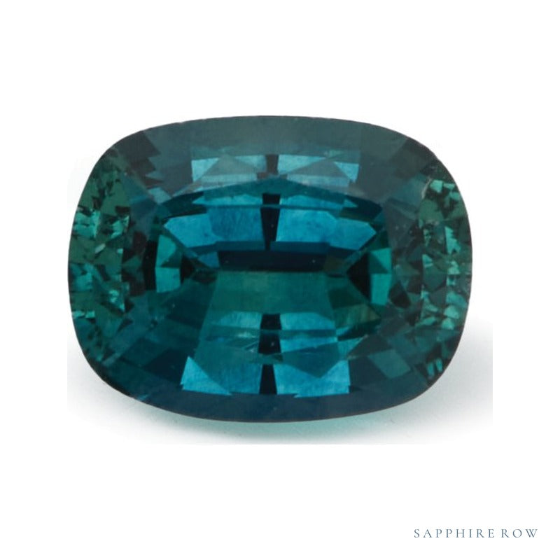 0.89 ct natural blue sapphire from United States, antique cushion cut | Sapphire Row · cut7