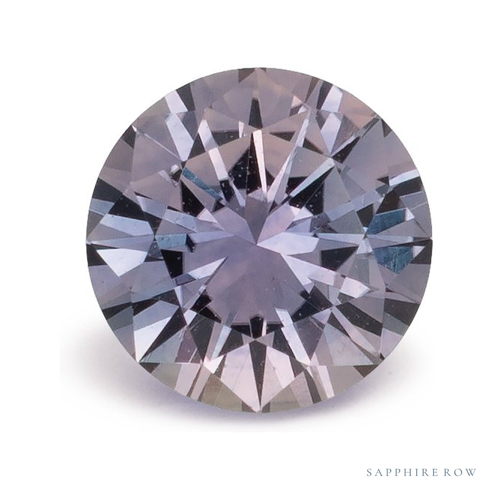 0.88 ct natural pink sapphire from United States, round cut | Sapphire Row · cut4