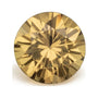0.83 ct natural yellow sapphire from Sri Lanka, round cut | Sapphire Row · cut7