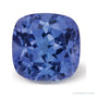 0.78 ct natural blue tanzanite from Tanzania, cushion cut | Sapphire Row · cut7