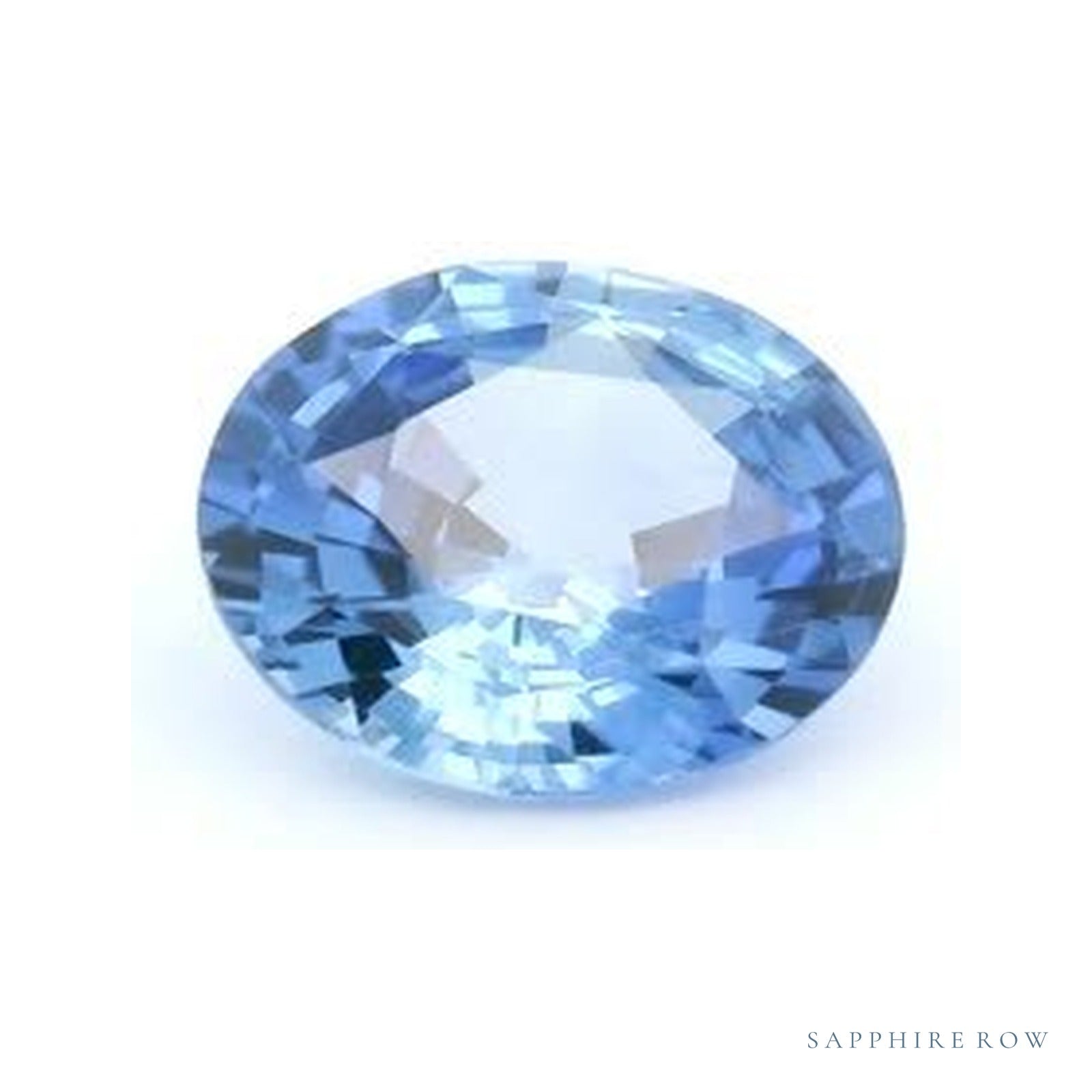 0.77 ct natural blue sapphire from Thailand, round cut | Sapphire Row · cut4