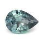 0.77 ct natural green sapphire from Montana, pear cut | Sapphire Row · cut7