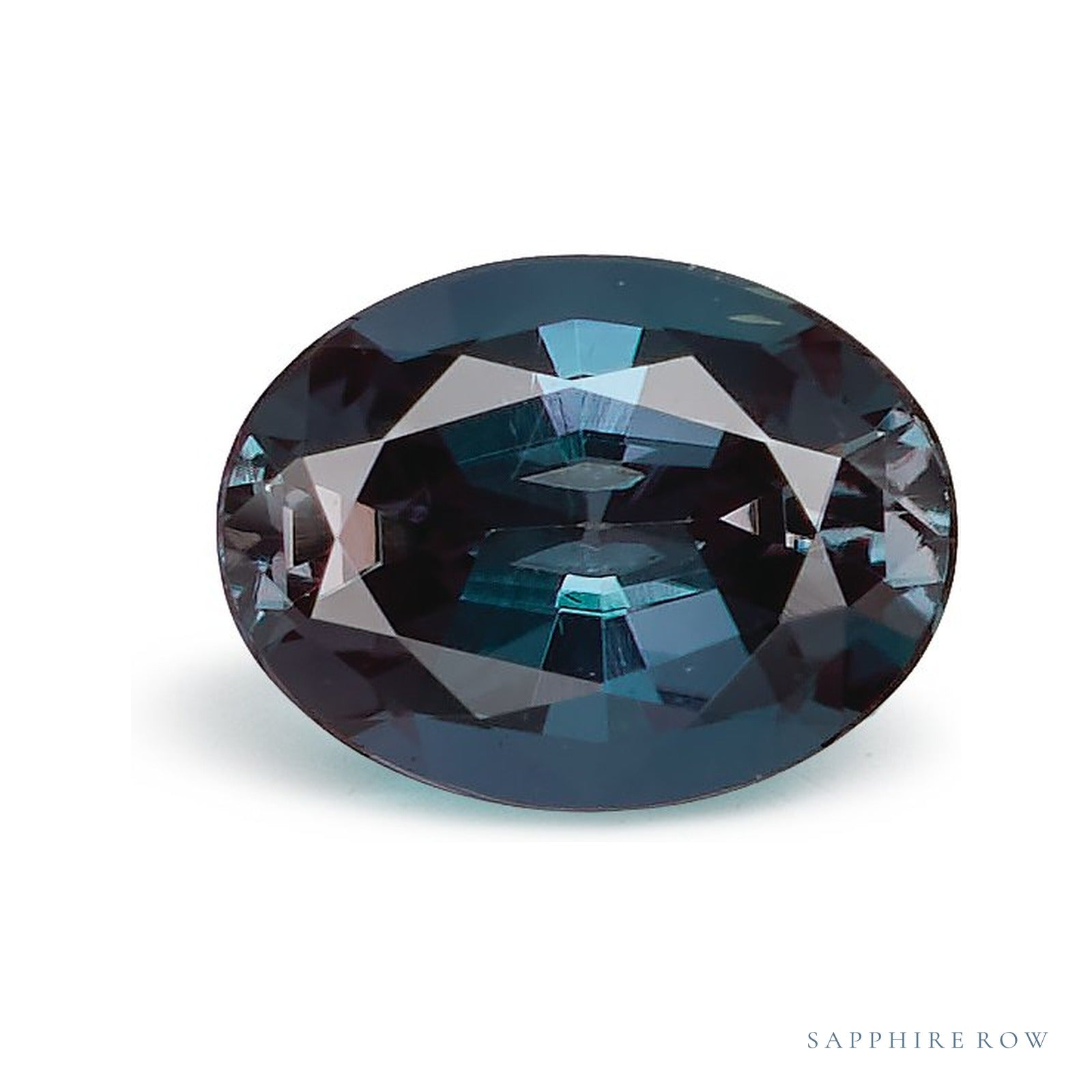 0.74 ct natural color-change alexandrite from Brazil, oval cut | Sapphire Row · cut4