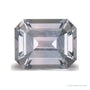 0.65 ct natural pink sapphire from United States, emerald cut | Sapphire Row · cut7