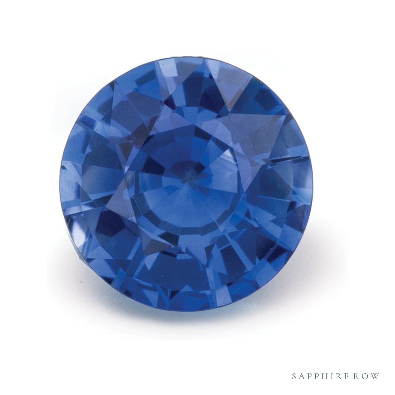 0.65 ct natural color-change sapphire from Sri Lanka, round cut | Sapphire Row · cut4