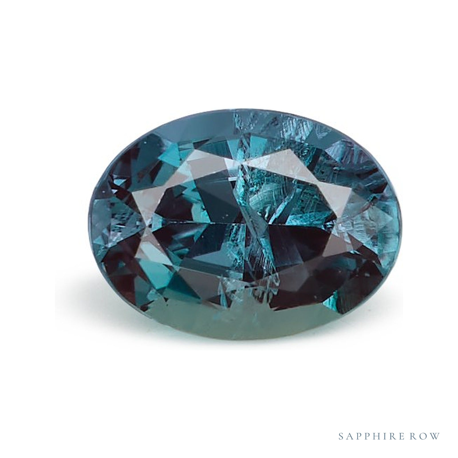 0.60 ct natural color-change alexandrite from Brazil, oval cut | Sapphire Row · cut4