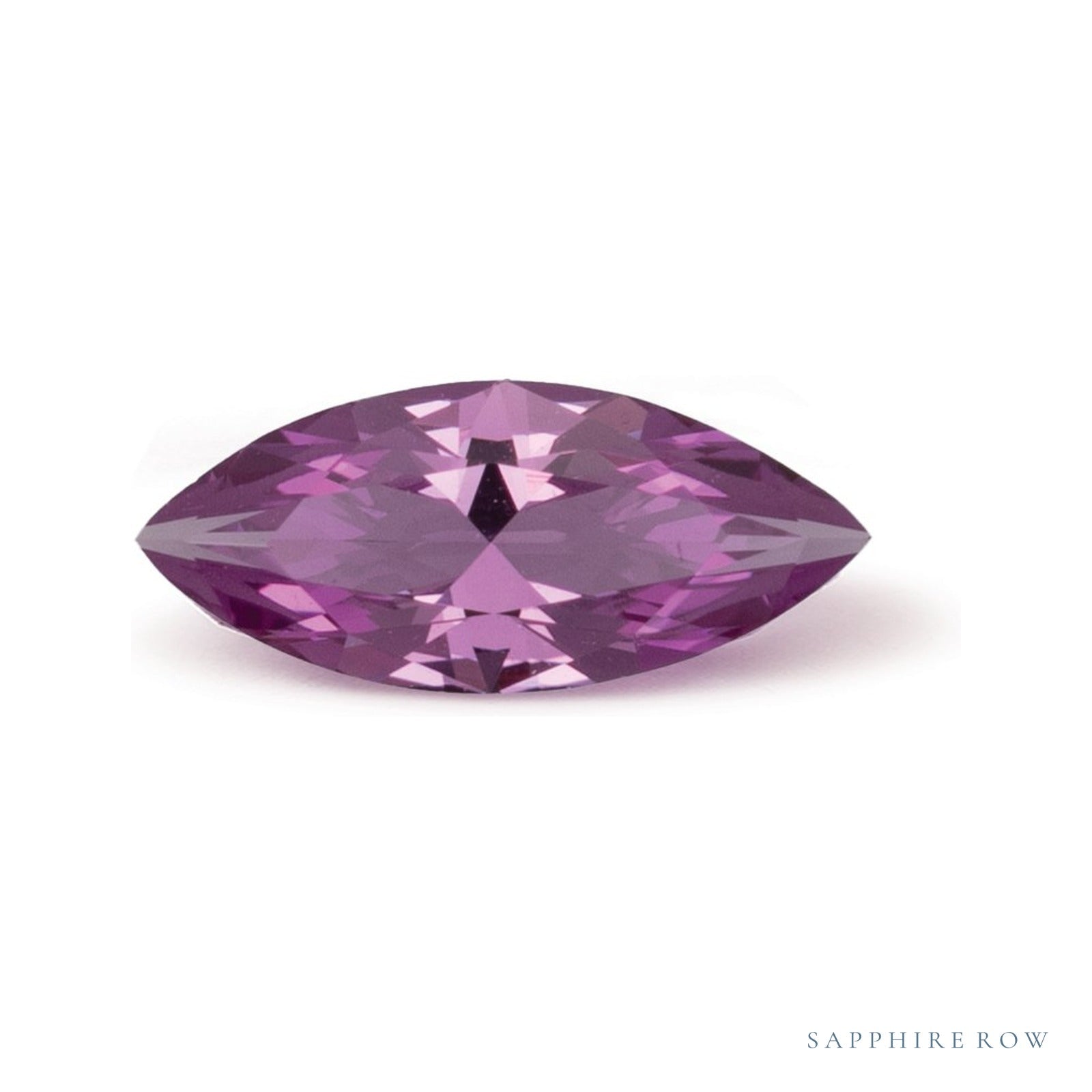 0.55 ct natural pink sapphire from Madagascar, marquise cut | Sapphire Row · cut4
