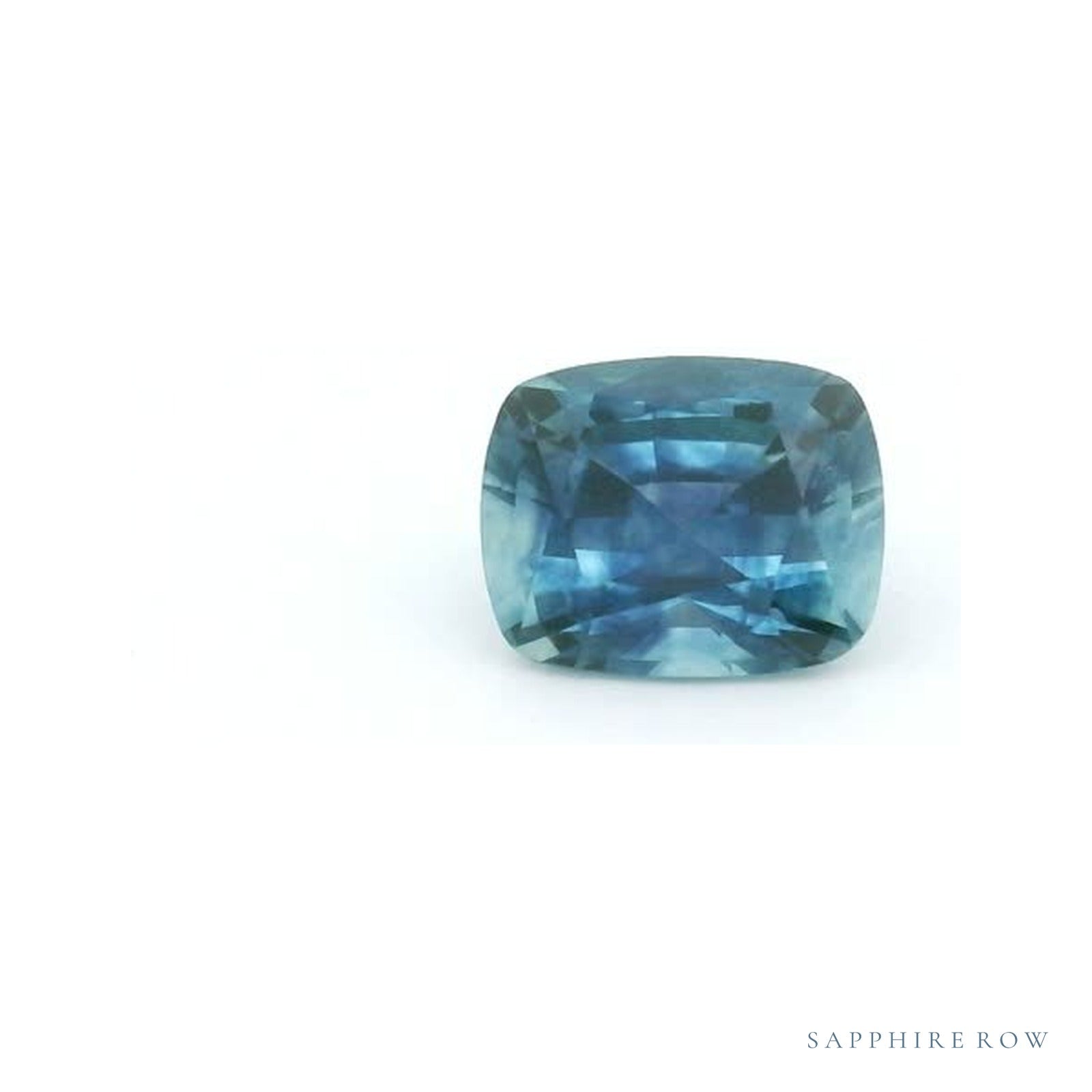 0.53 ct natural blue sapphire from United States, cushion cut | Sapphire Row · cut4