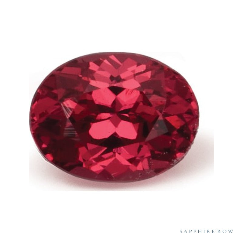 0.44 ct natural red spinel from Vietnam, oval cut | Sapphire Row · cut6