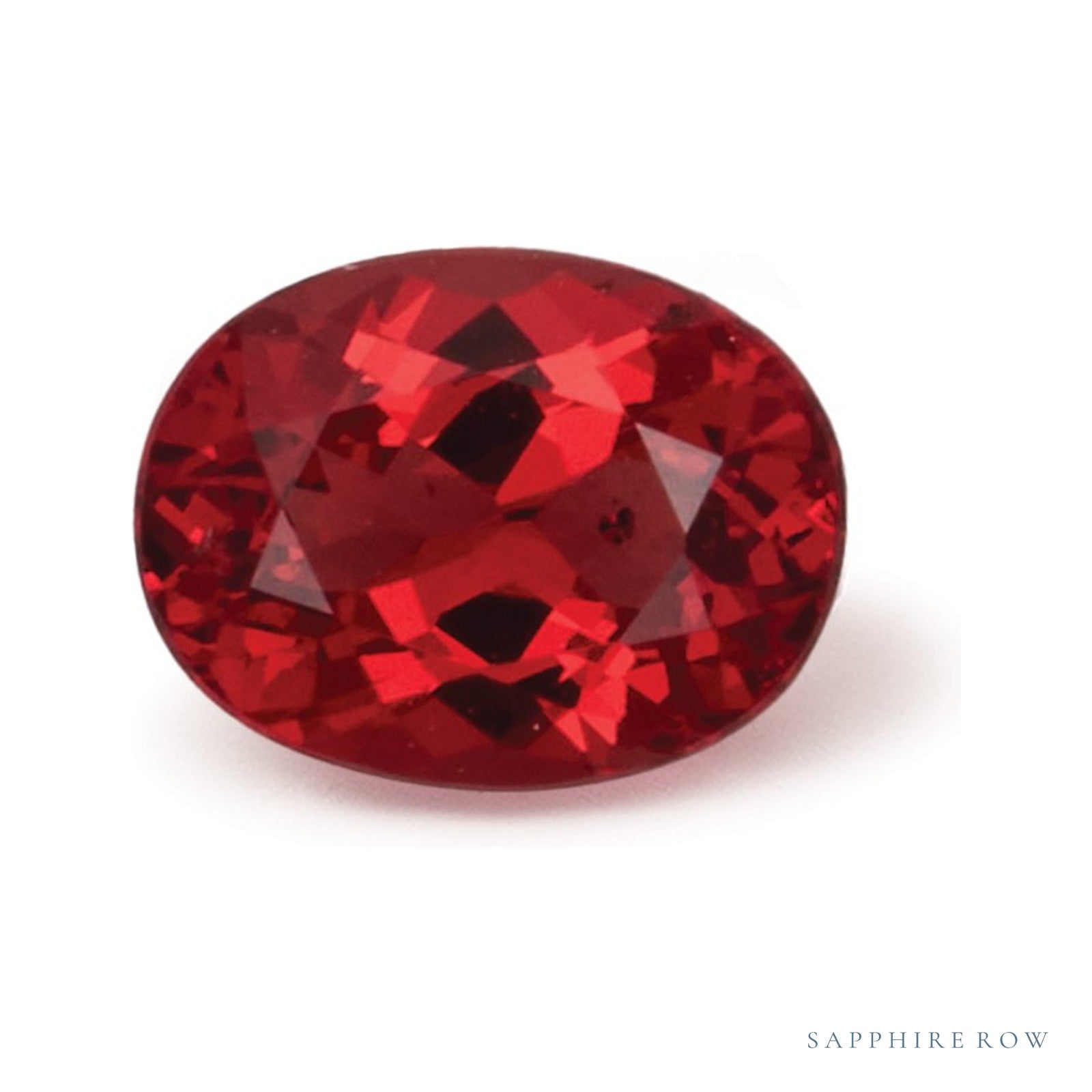 0.40 ct natural red spinel from Viet Nam, oval cut | Sapphire Row · cut4