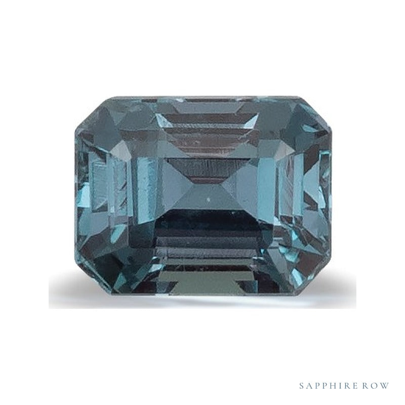 0.30 ct natural color-change alexandrite from Brazil, emerald cut | Sapphire Row · cut6