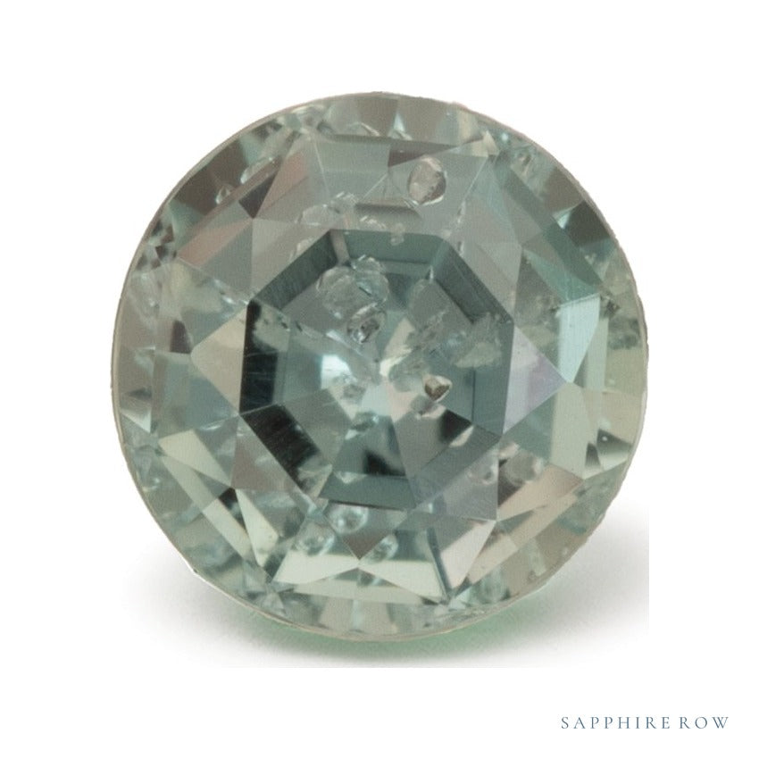 0.22 ct natural color-change alexandrite from Brazil, round cut | Sapphire Row · cut7