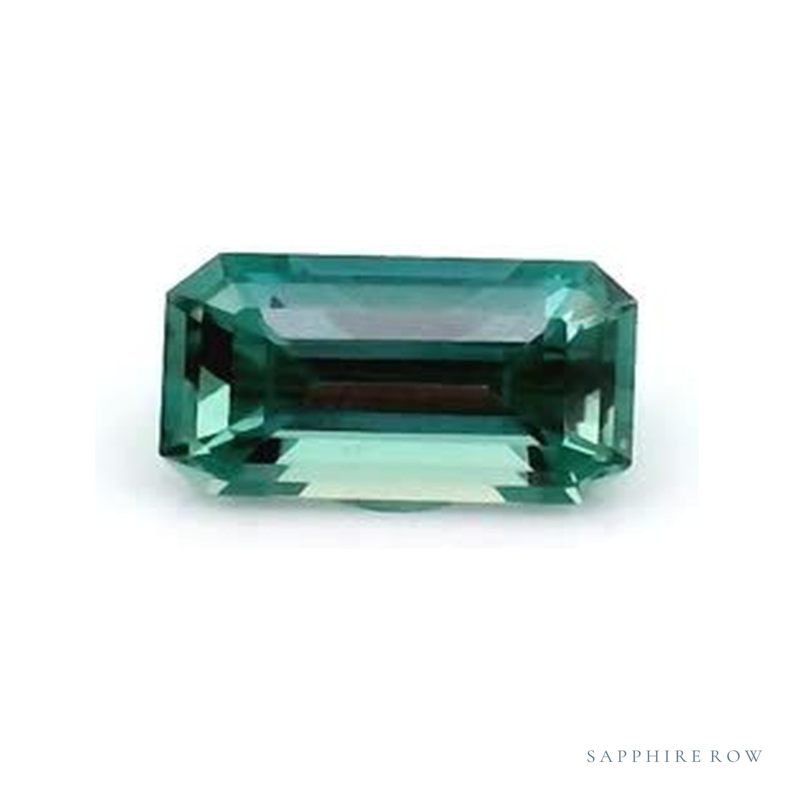 0.20 ct natural color-change alexandrite from Brazil, emerald cut | Sapphire Row · cut4