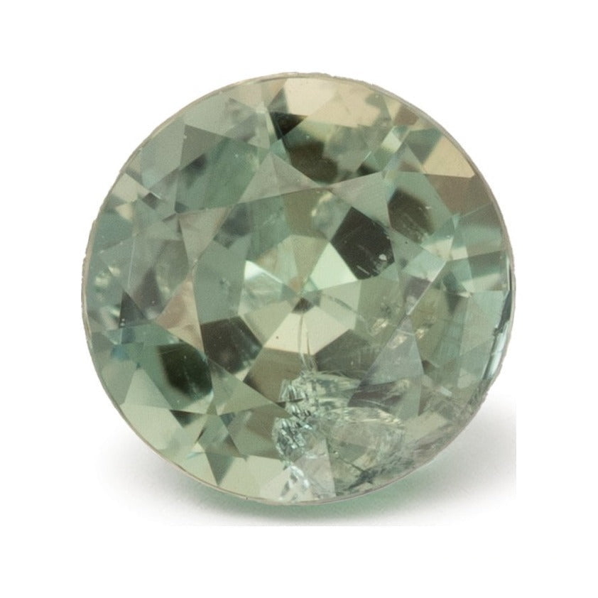 0.19 ct natural color-change alexandrite from Brazil, round cut | Sapphire Row · cut7