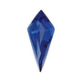 11x5 mm lab-grown blue sapphire, kite cut | Sapphire Row · cut7