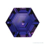 8 mm lab-grown purple sapphire, hexagon cut | Sapphire Row · cut4