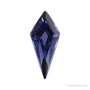 8x3.5 mm lab-grown purple sapphire, kite cut | Sapphire Row · cut4