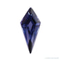 8x3.5 mm lab-grown purple sapphire, kite cut | Sapphire Row · cut7