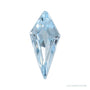 9x4 mm lab-grown aqua sapphire, kite cut | Sapphire Row · cut7