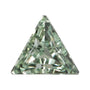 3 mm lab-grown green sapphire, triangle cut | Sapphire Row · cut7