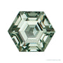 6 mm lab-grown green sapphire, hexagon cut | Sapphire Row · cut7