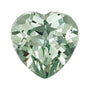 3 mm lab-grown green sapphire, heart cut | Sapphire Row · cut7